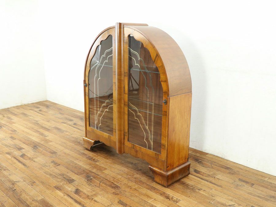 アンティーク アールデコブックケース 80594