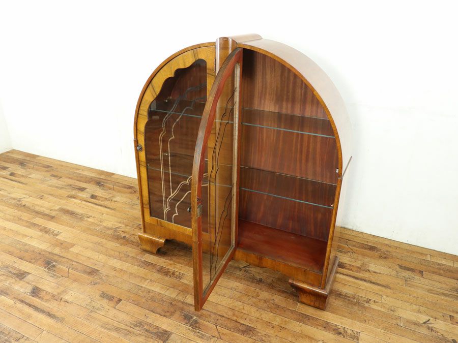 アンティーク アールデコブックケース 80594