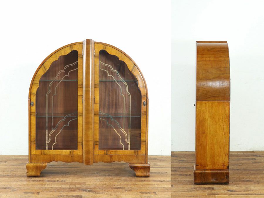 アンティーク アールデコブックケース 80594