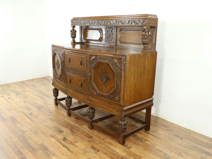 アンティーク家具 ダイニング8点セット 80360