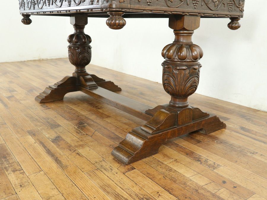 アンティーク家具 ダイニング8点セット 80360