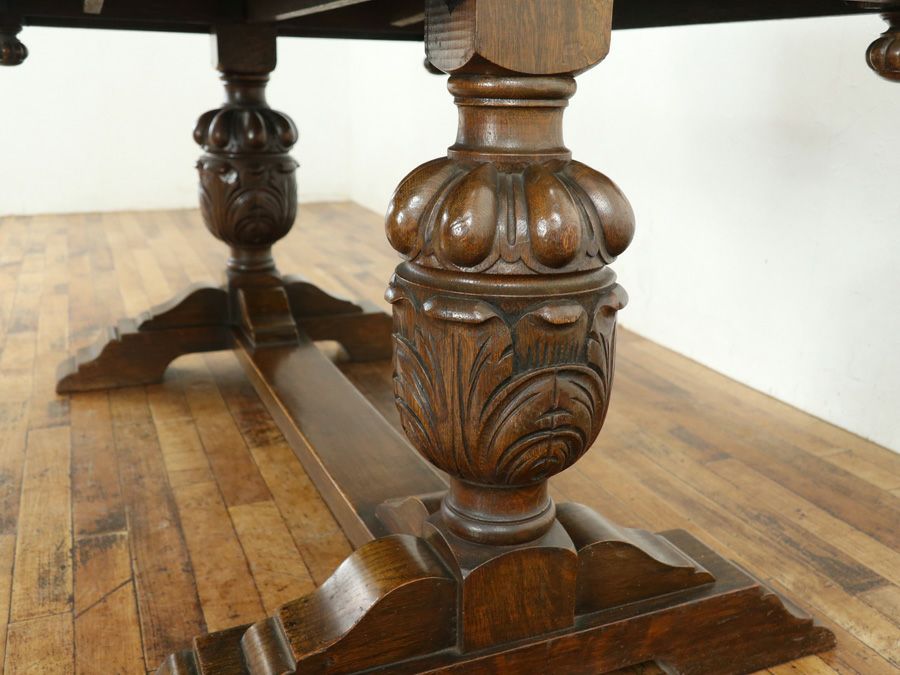 アンティーク家具 ダイニング8点セット 80360