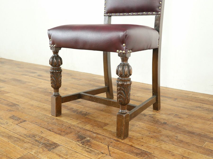 アンティーク家具 ダイニング8点セット 80360