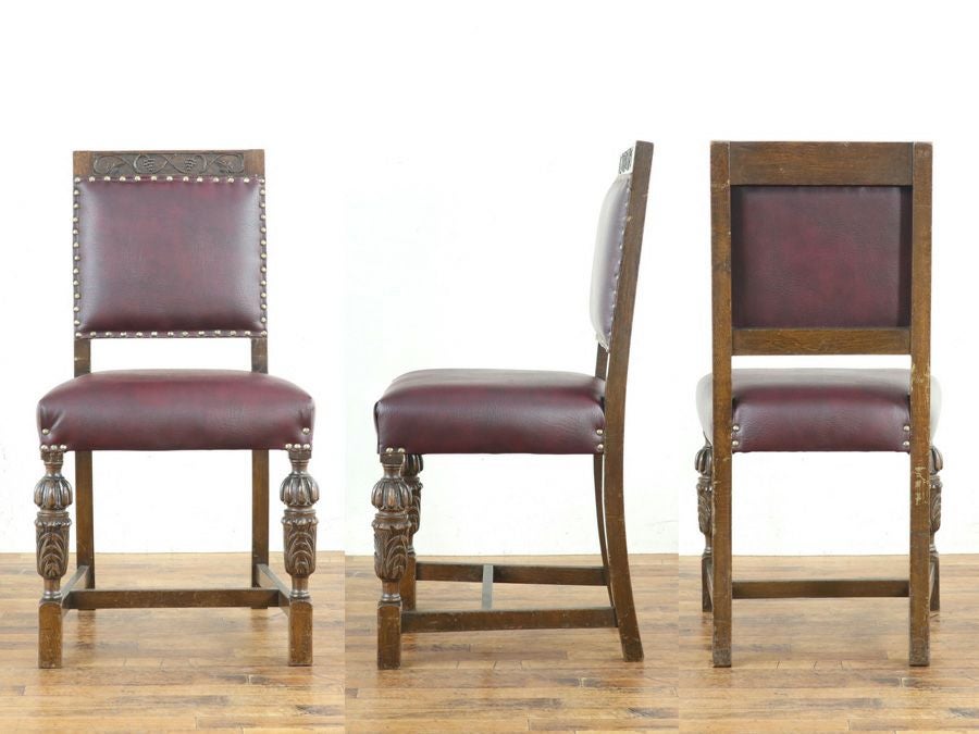 アンティーク家具 ダイニング8点セット 80360