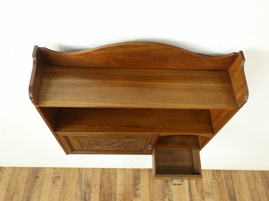 アンティーク家具 ウォールシェルフ 80525