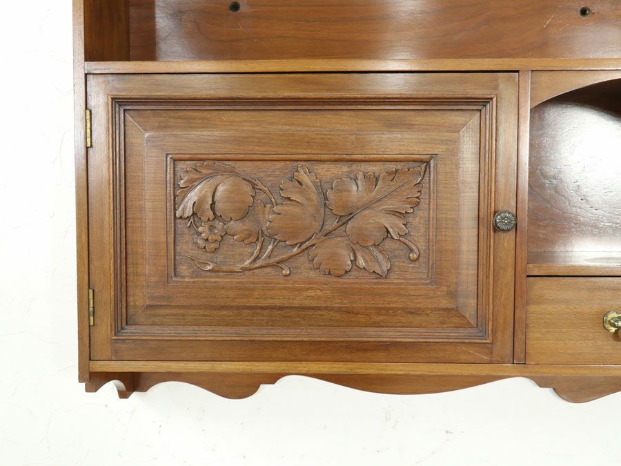 アンティーク家具 ウォールシェルフ 80525