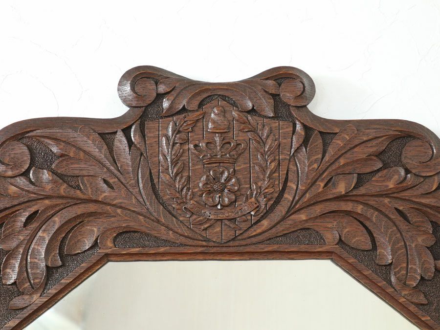 アンティーク家具 ウォールミラー 80618