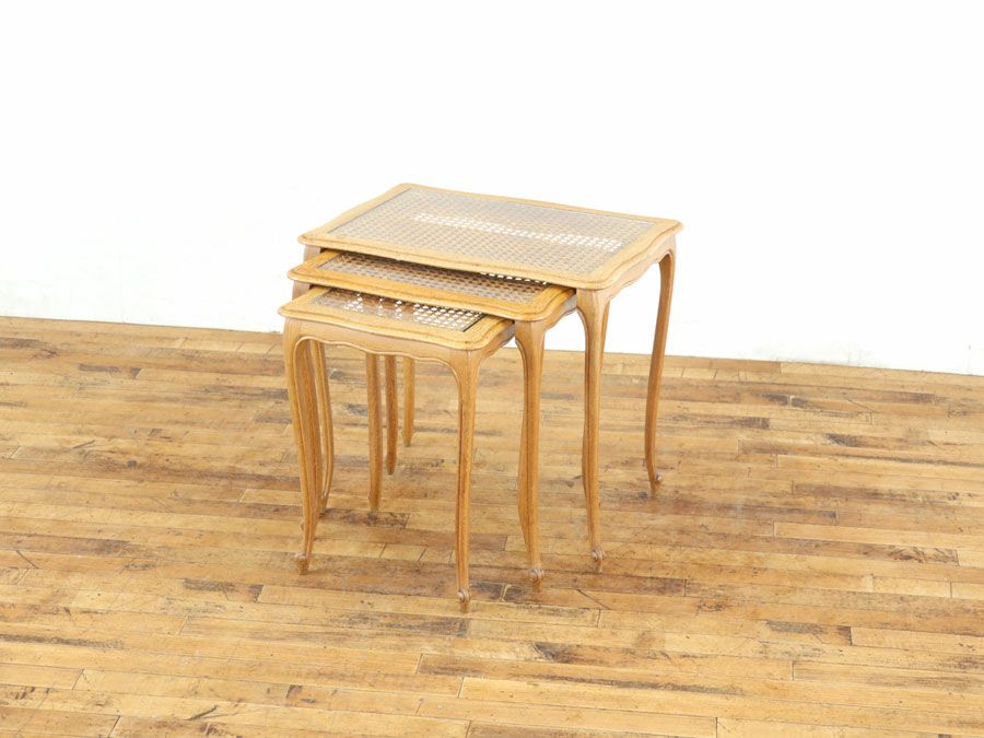 アンティーク家具 ネストテーブル 65434