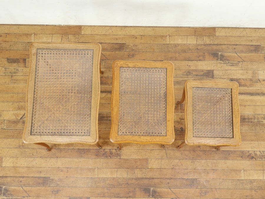 アンティーク家具 ネストテーブル 65434