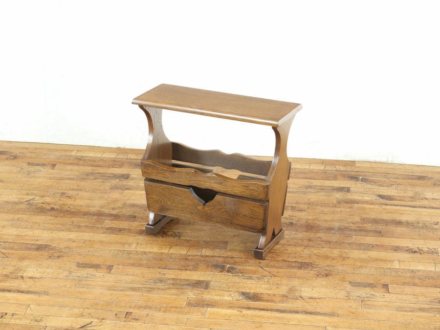 アンティーク家具 マガジンラック 65390