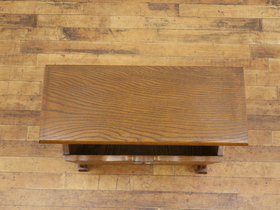 アンティーク家具 マガジンラック 65390