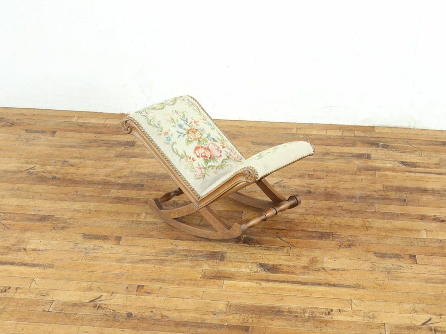 アンティーク家具 オットマン 65469