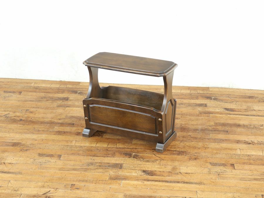 アンティーク家具 マガジンラック 65364b
