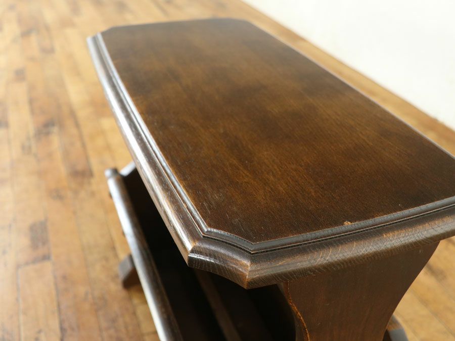 アンティーク家具 マガジンラック 65364b