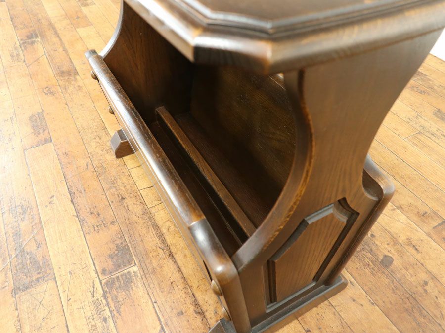 アンティーク家具 マガジンラック 65364b