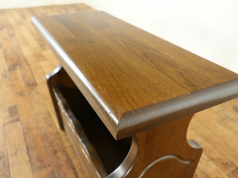 アンティーク家具 マガジンラック 65364a