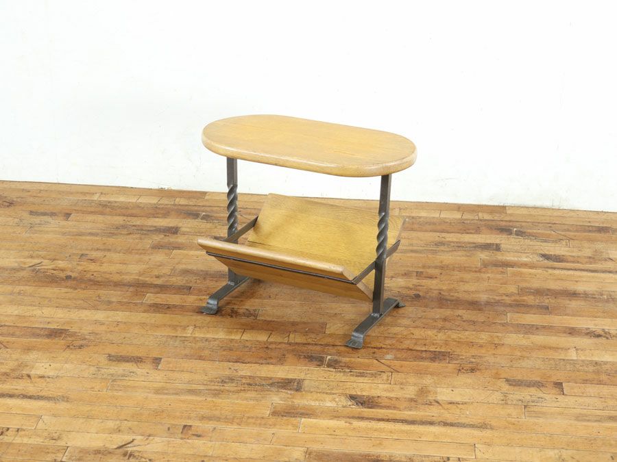 アンティーク家具 マガジンラック 65418