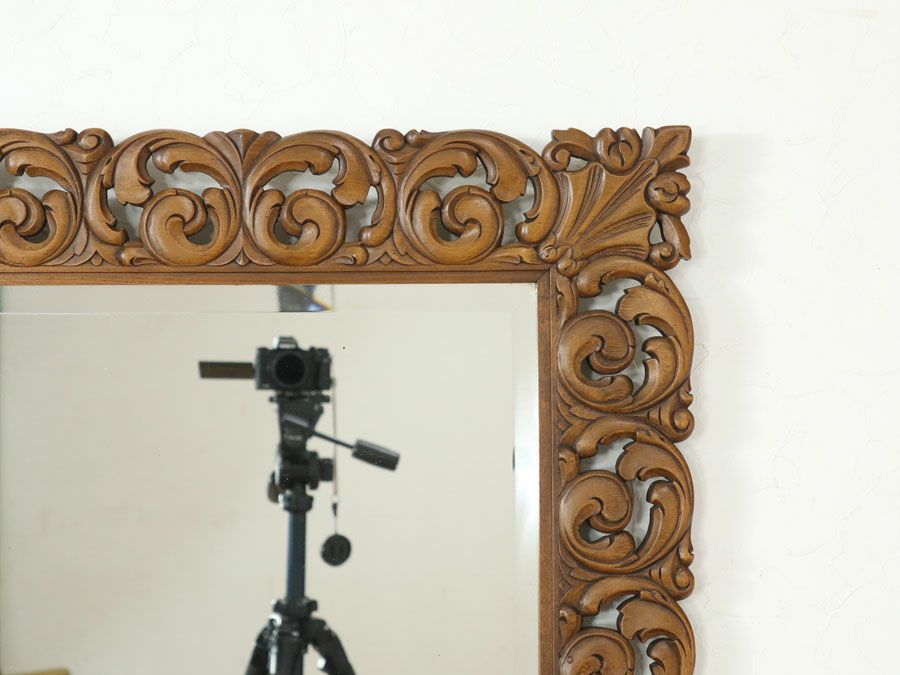 アンティーク家具 ウォールミラー 65459