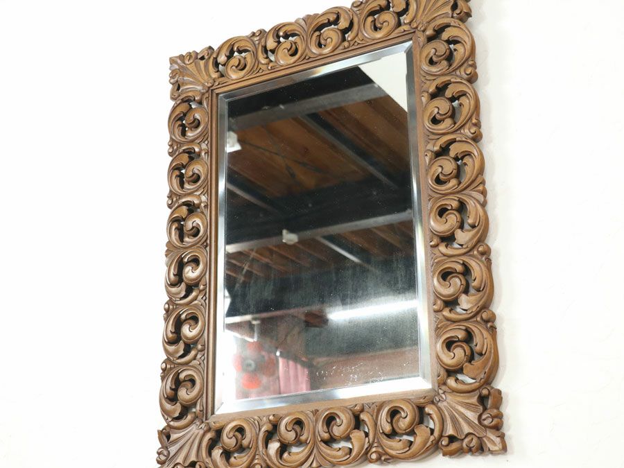 アンティーク家具 ウォールミラー 65459