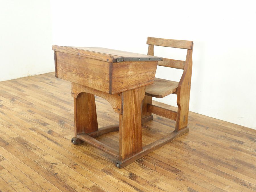 アンティーク家具 スクールデスク 80585