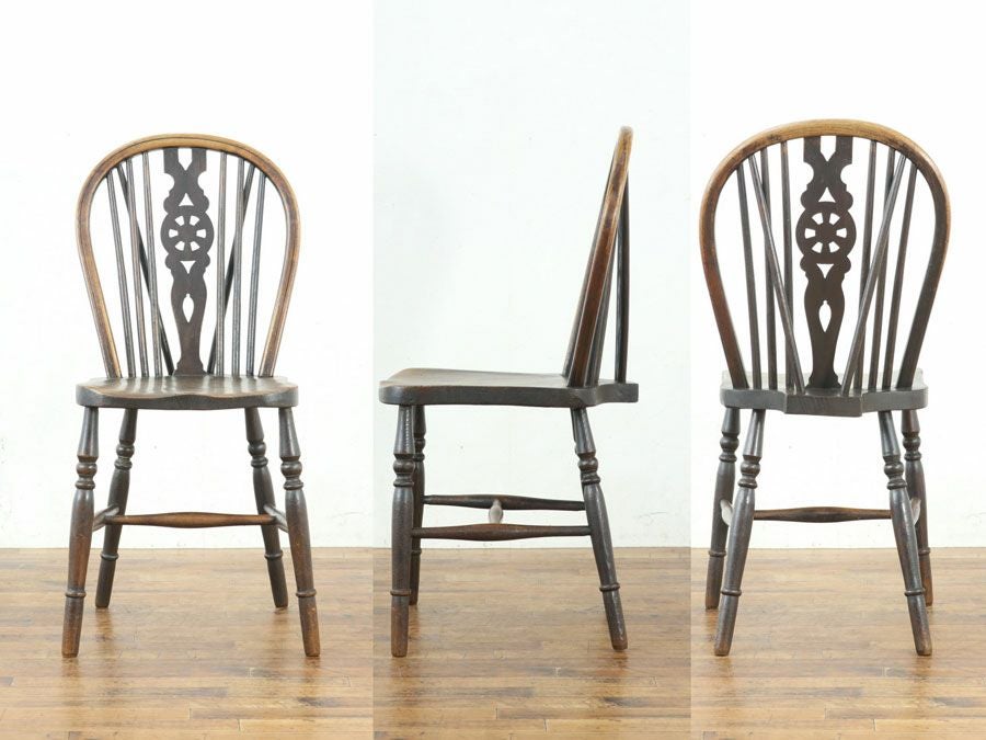 ホイールバックキッチンチェア 80568c