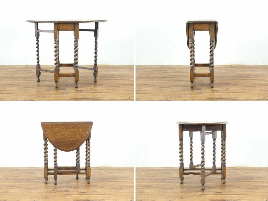 アンティーク家具 ゲートレッグテーブル 80828