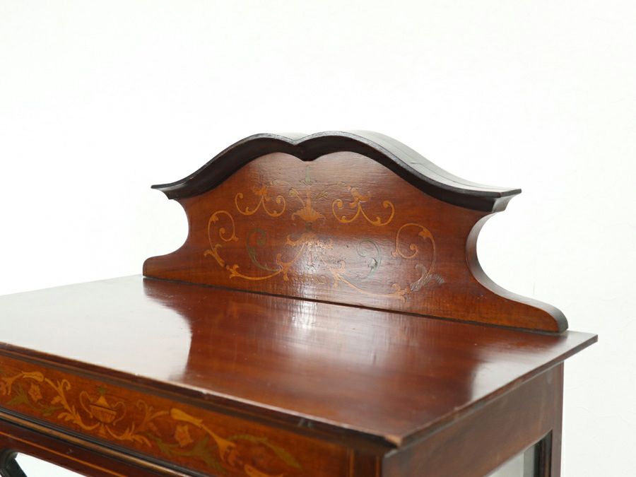 アンティーク家具 張替済ショーケース 80617