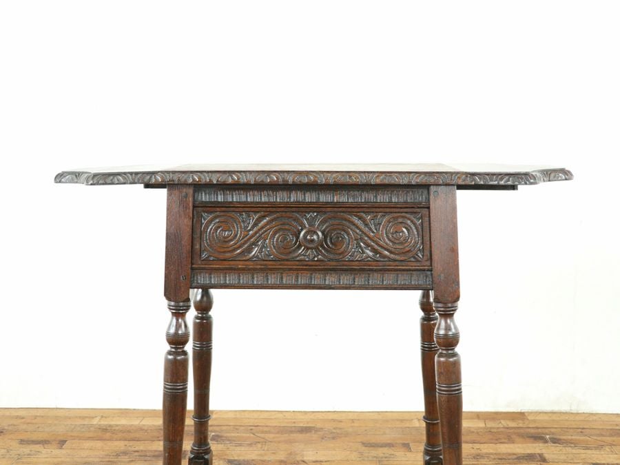 アンティーク家具 サイドテーブル 80702