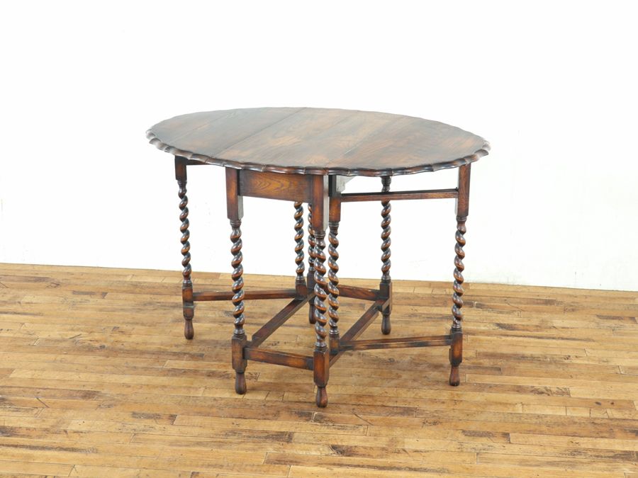 アンティーク家具 ゲートレッグテーブル 80658