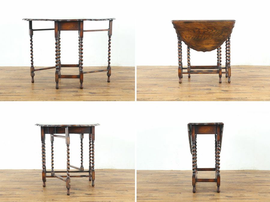 アンティーク家具 ゲートレッグテーブル 80658