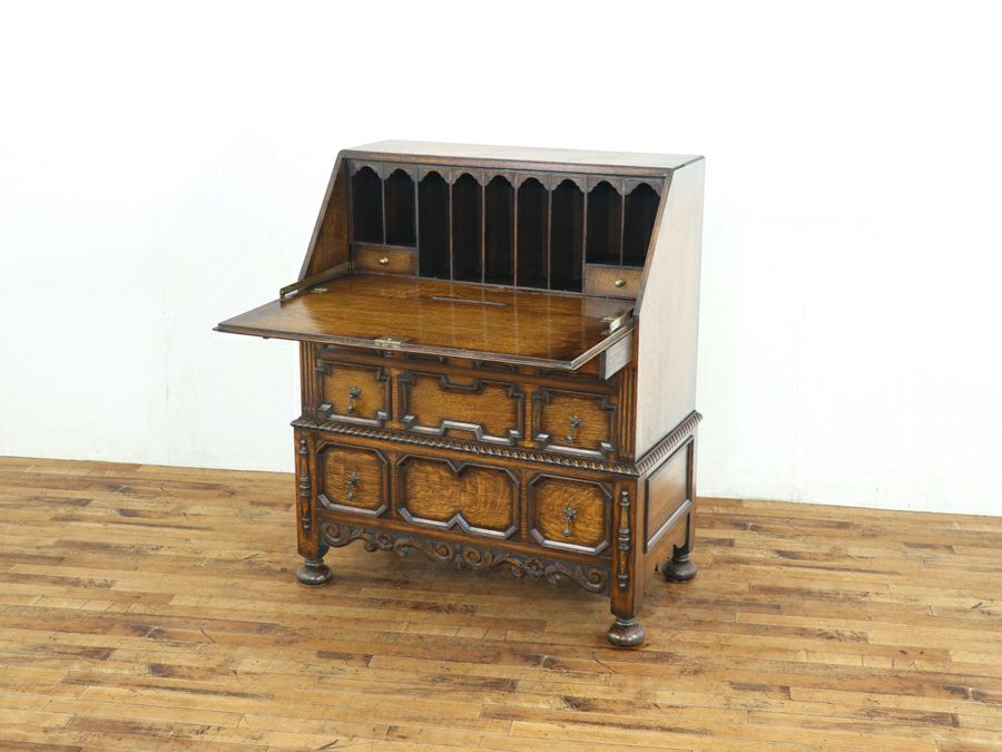 アンティーク家具 ビューロー 80782