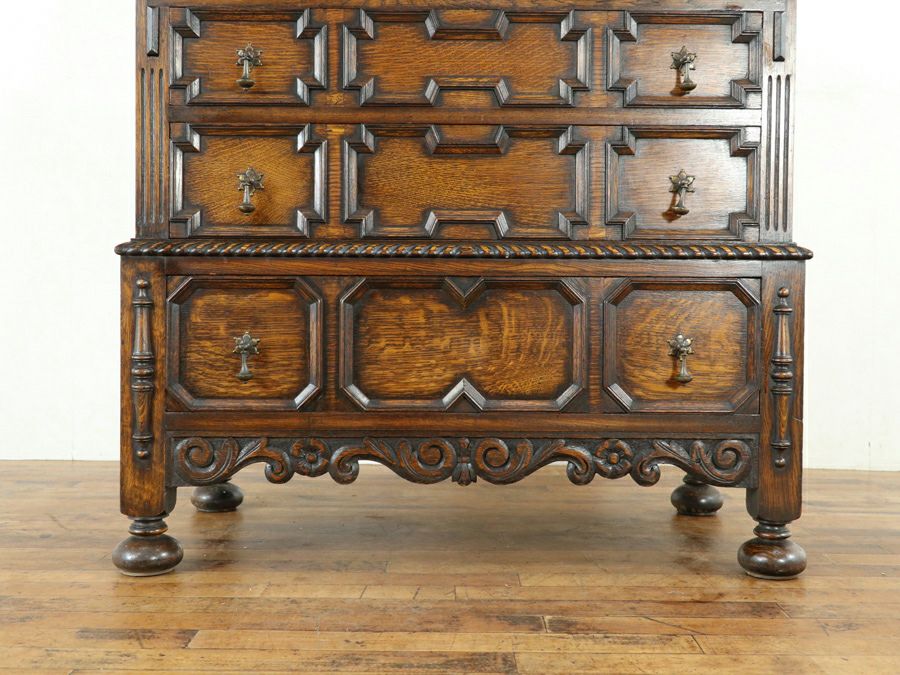 アンティーク家具 ビューロー 80782