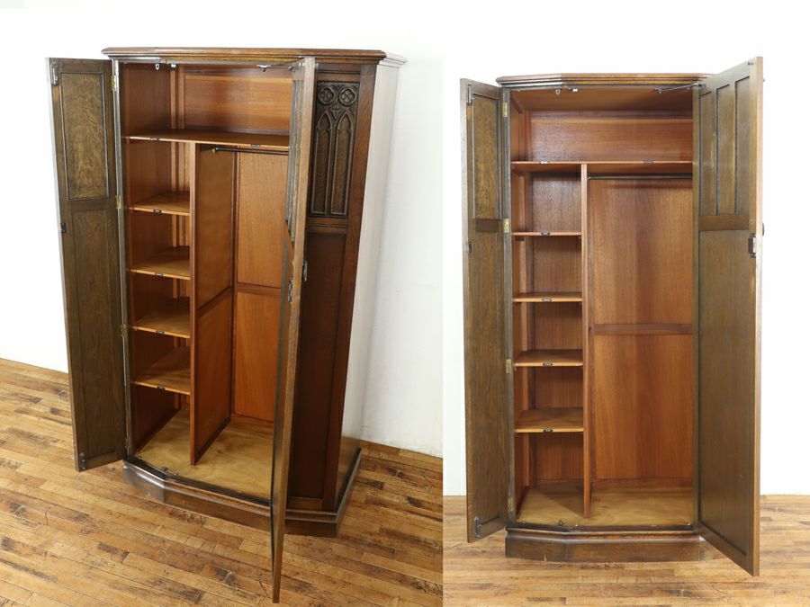 アンティーク家具 ワードローブ 80766