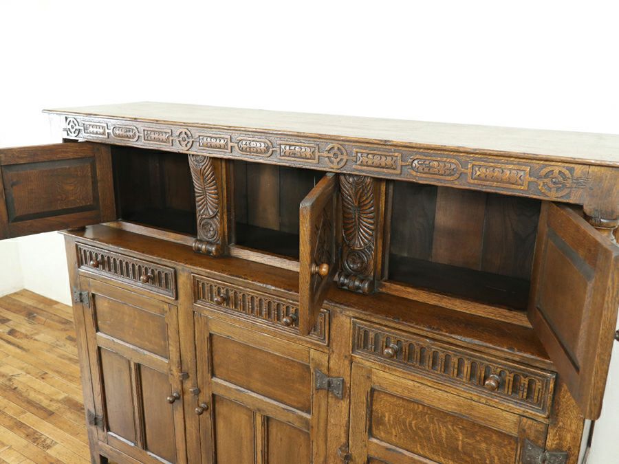 アンティーク家具 コートカップボード 80799