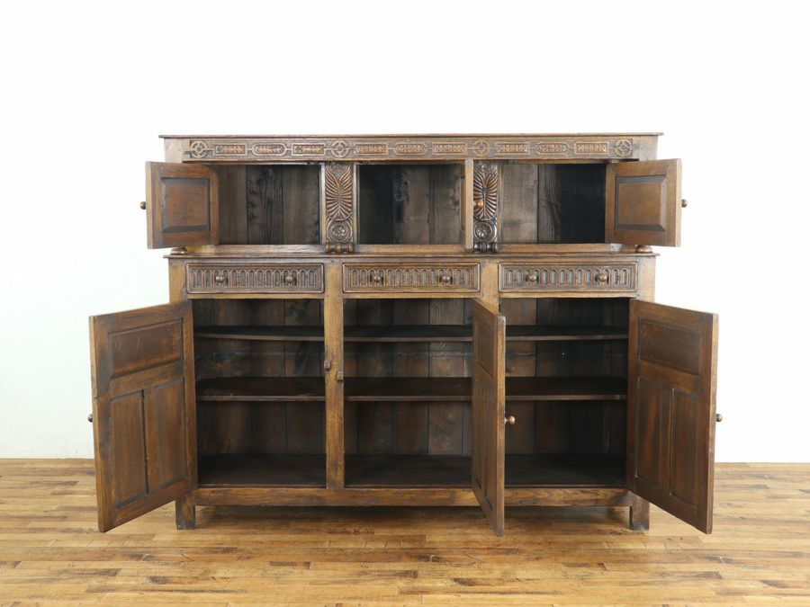 アンティーク家具 コートカップボード 80799