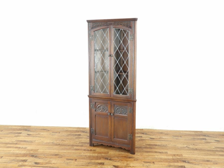 Old Charmコーナーキャビネット 80768