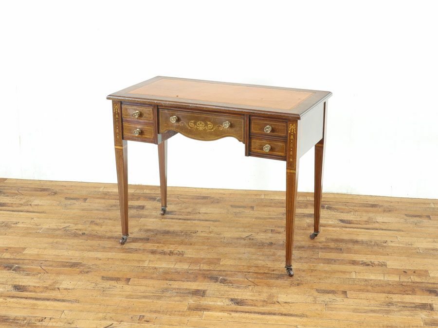 ツイストレッグも魅力 イギリスアンティーク家具 コンソール 80785