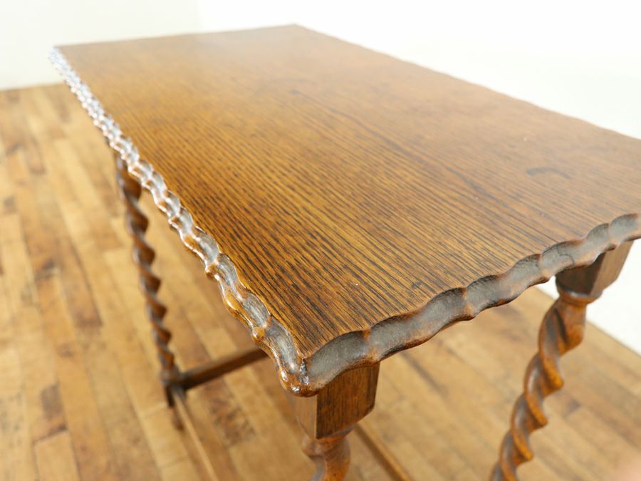 僅かに明るめ イギリスアンティーク オケージョナルテーブル 80684