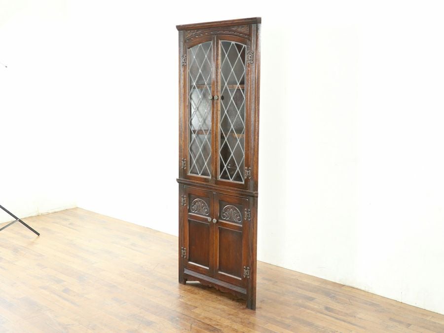 Old Charm コーナーキャビネット 80836