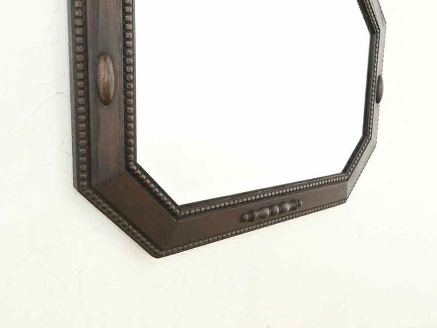 渋く、確実に、イギリスアンティークなウォールミラー 80679