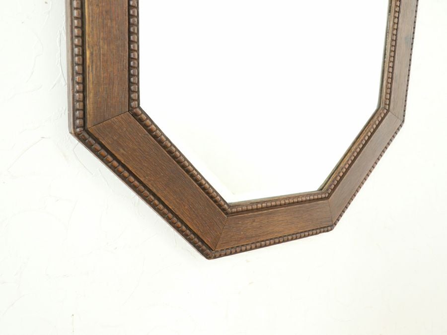 イギリスアンティーク オクタゴン ウォールミラー 80807