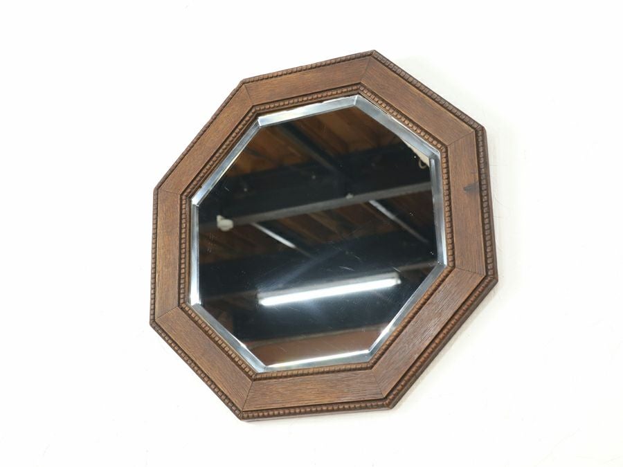 イギリスアンティーク オクタゴン ウォールミラー 80807