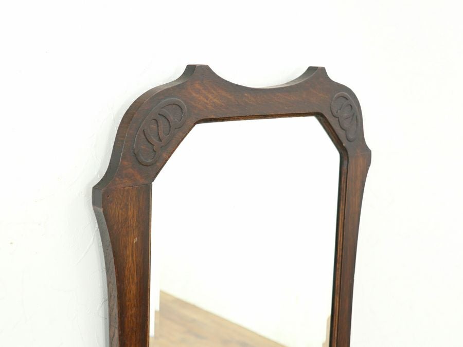 四隅にプレッツェル、ウォールミラー 80727