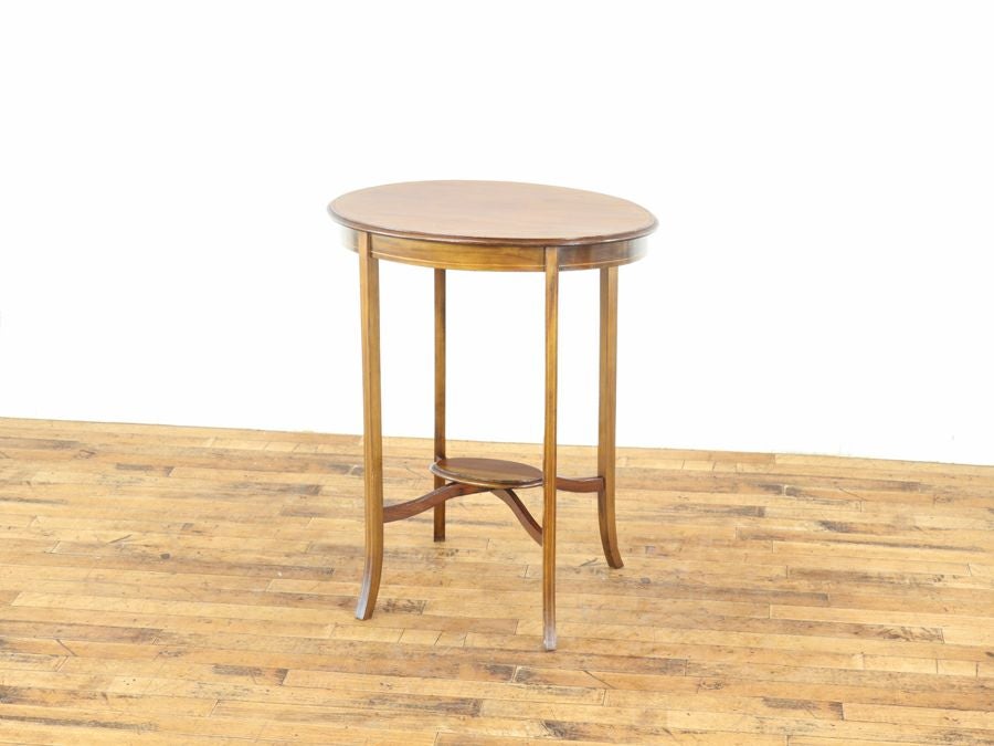 オーバル型天板 エドワーディアン サイドテーブル 80723