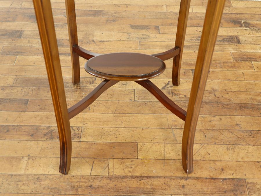 オーバル型天板 エドワーディアン サイドテーブル 80723