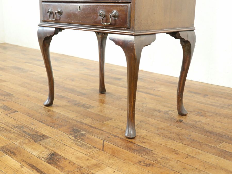 横幅57cmのコンパクトサイズ！マホガニー ライティングビューロー 80893