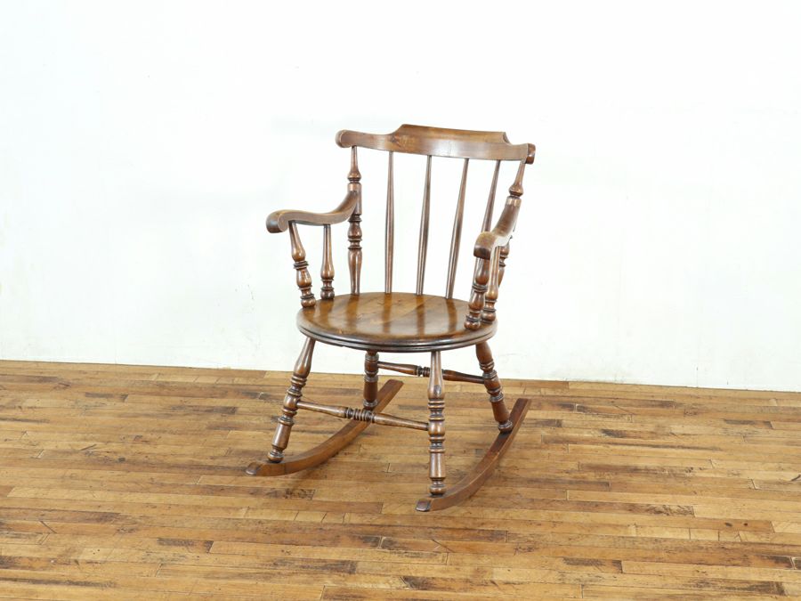 希少！アイベックスチェアのロッキングチェア 80705