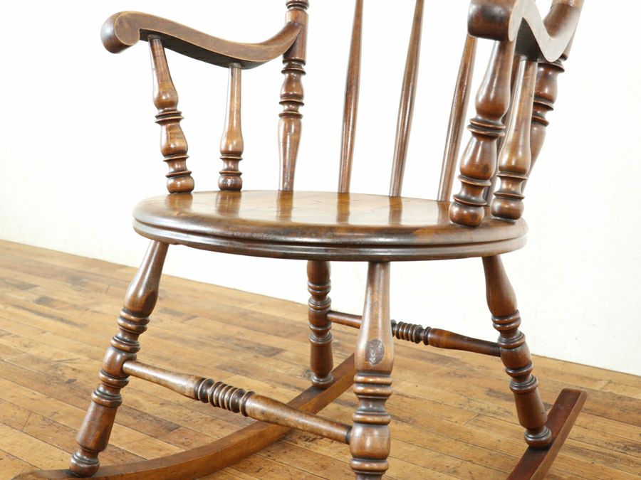 希少！アイベックスチェアのロッキングチェア 80705