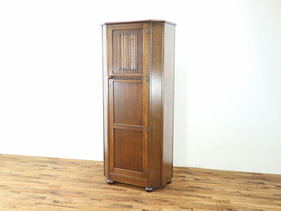 横幅80cmのスリムサイズ！英国ワードローブ 80656