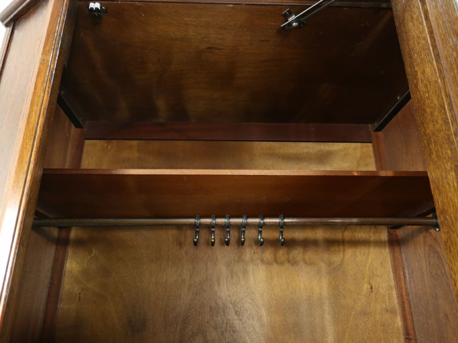 横幅80cmのスリムサイズ！英国ワードローブ 80656